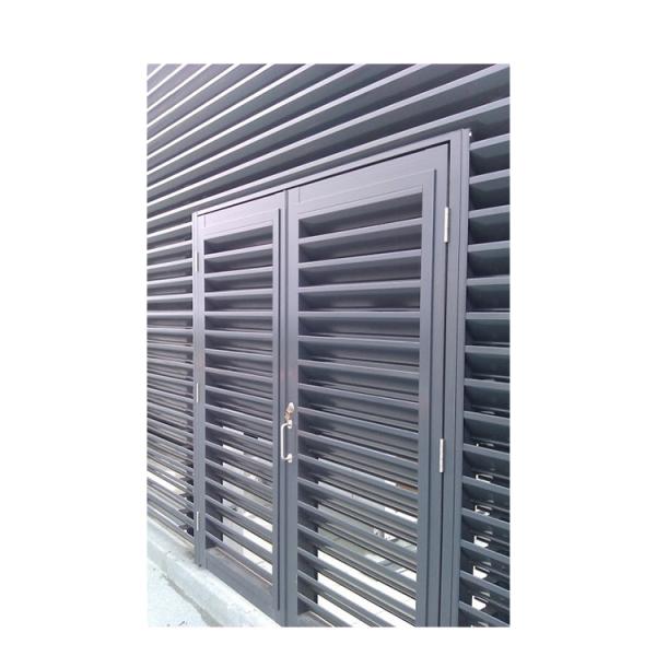 Modern Design Aluminum Alloy Double Glazed Roman Indoor Shutters for Indoor Storm Window