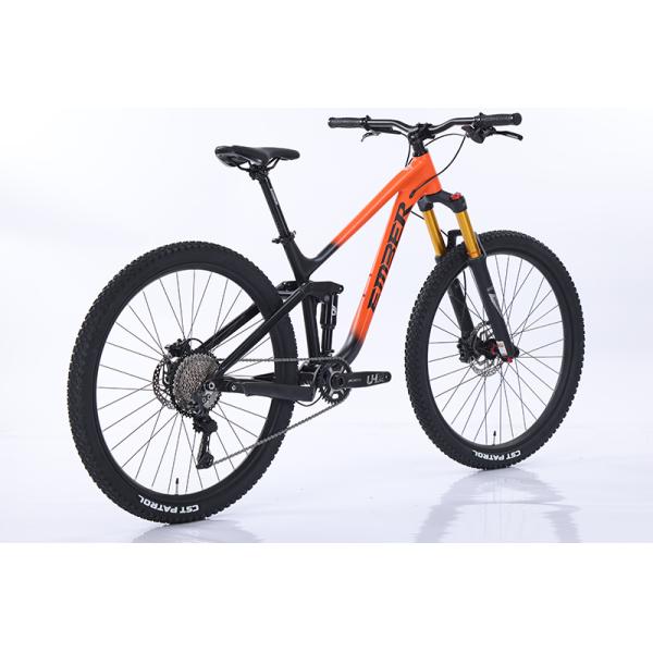 GOMID soft tail SHIMANO gear cycle full suspension Trail mountain bike Custom bisiklet 29 Inches bicicletas thru axle Bicycle