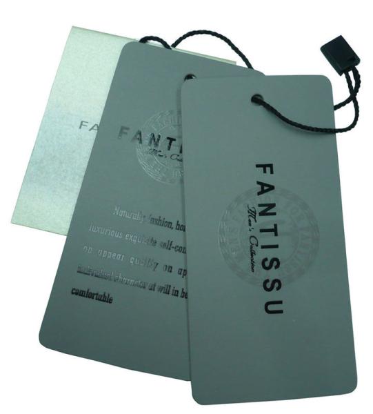 Printed Personalized Promotional Gifts Custom Hang Tags for Garment Bag Shoes