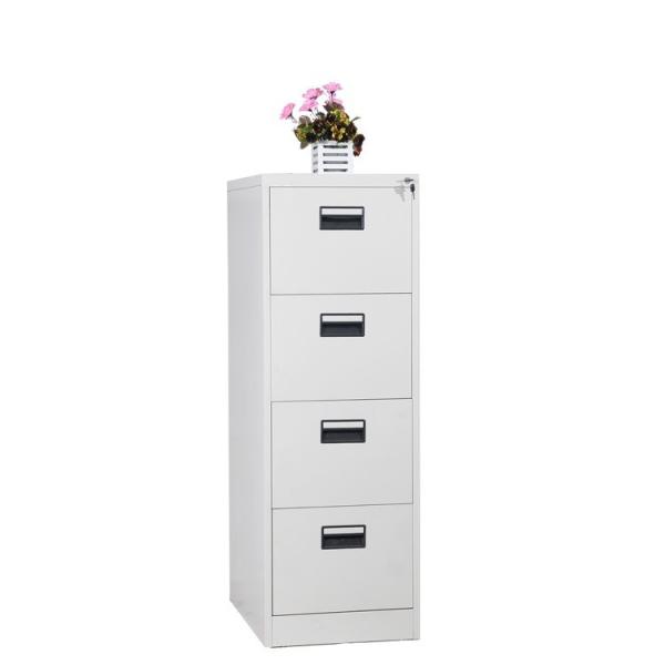 Office Metal Furniture Steel Legal Size 4 Drawer Filing Cabinet With Safe Vault