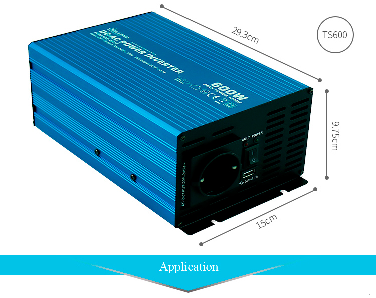 dc к СИД ac показывает чистый OEM инвертора 600W энергии волн синуса