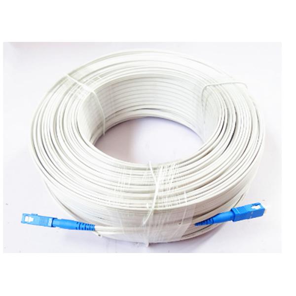 Outdoor White Color SC G657A FTTB Butterfly Cable