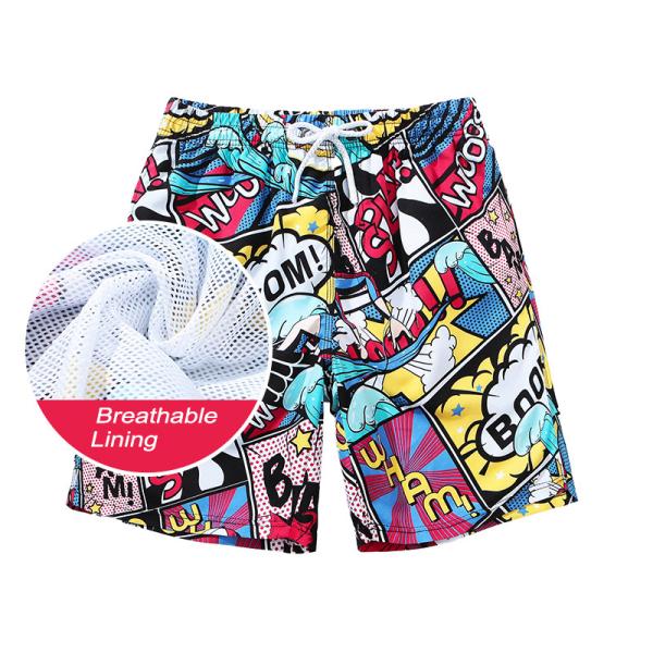 Дышащие быстросухие пляжные костюмы нижние брюки багажник бортовые шорты для мужчин и женщин