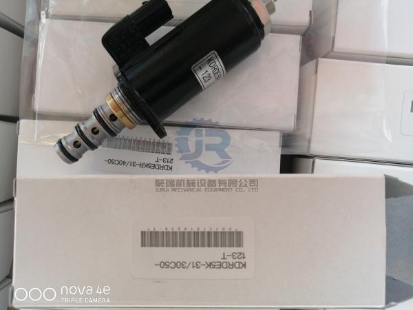 YN35V00052F1 Excavator Solenoid Valve For SK200-8 SK250-8 SK350-8 Hydraulic Pump Spare Parts