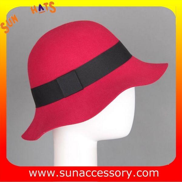 6090434 Sun Accessory customized  winner  fashion  wool felt  clothe hats, women hats and caps wholesaling