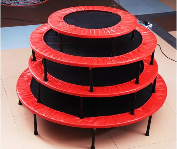 450 Lbs Outdoor Cricket Nets Aluminum Alloy Indoor Trampoline For Adults