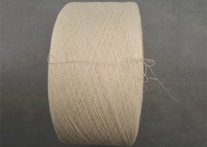 Open End Yarn Towel Material 16S Raw White Recycled Cotton Yarn Eco - Friendly