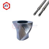 Autopurificateur à double vis à filetage 38CrMoAl Nitridé Polissage des miroirs en acier Ra0,2 Faible résidu pour la production EVA