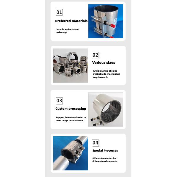 2 дюйма трубы ремонт скобки для локтя круглый головой равный 304 нержавеющей стали трубы соединителя