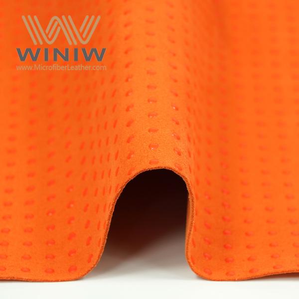 Plastic Gloves Faux Leather Non Slip Dot Microfiber Suede Soft Synthetic Leather