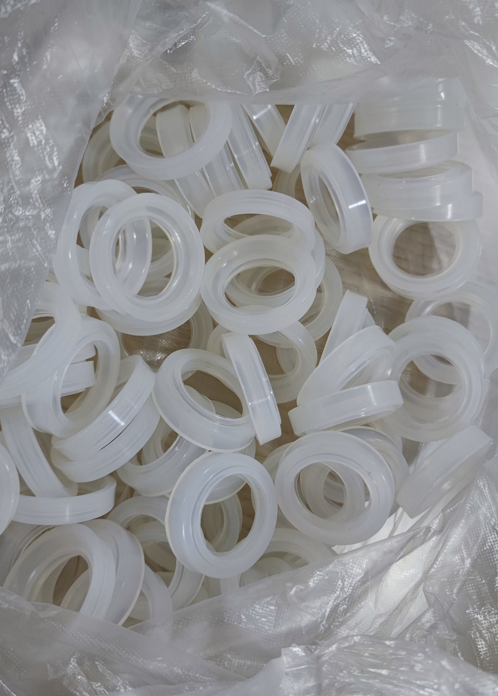 Transparent Custom Silicone Gaskets Customized Logo Made Rubber Gaskets