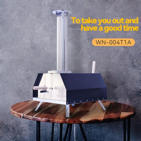 80*42*85cm Forno PIZZA Equipamento de padaria Jardim profissional ao ar livre Forno A Legna Per Pizza
