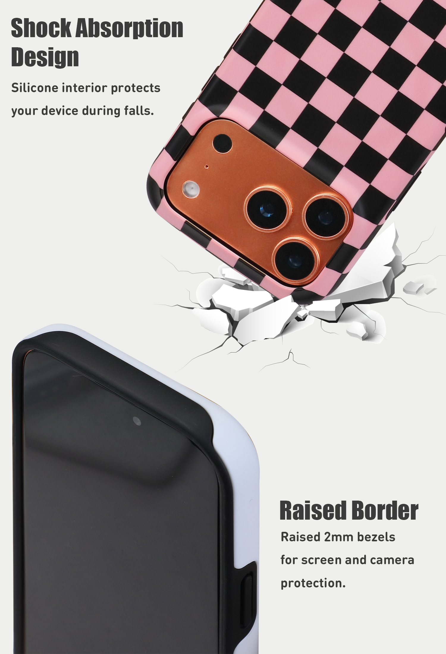 Customizable 5m Shockproof Compatible Magsafe 3D Film Sublimation Blank Phone Case for iPhone