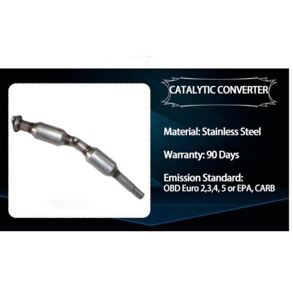 Каталитеческий преобразователь автомобиля евро 4 SS304 Тойота Hilux