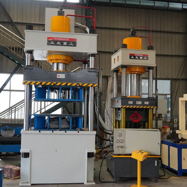 315 Ton 400T 500T Four-column Three-beam Hydraulic Press YQ32 / YD27-315T for Wheelbarrow Making & Cold Stamping (High Accuracy)