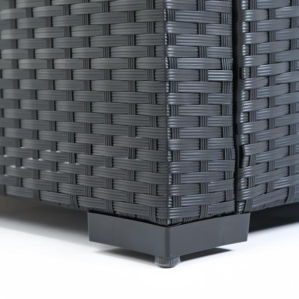 Indoor Pet Couch Pad Rattan Wicker Pet Bed Four Feet Breathable Dog Seat Sofa Small Animals Bed Cats Mats