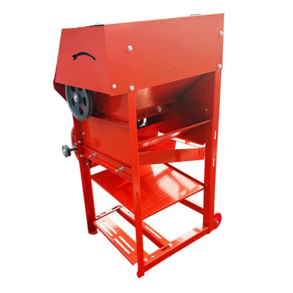 Electric Motor Peanut Picking Machine 500KG/H Farm Groundnut Separating Machine