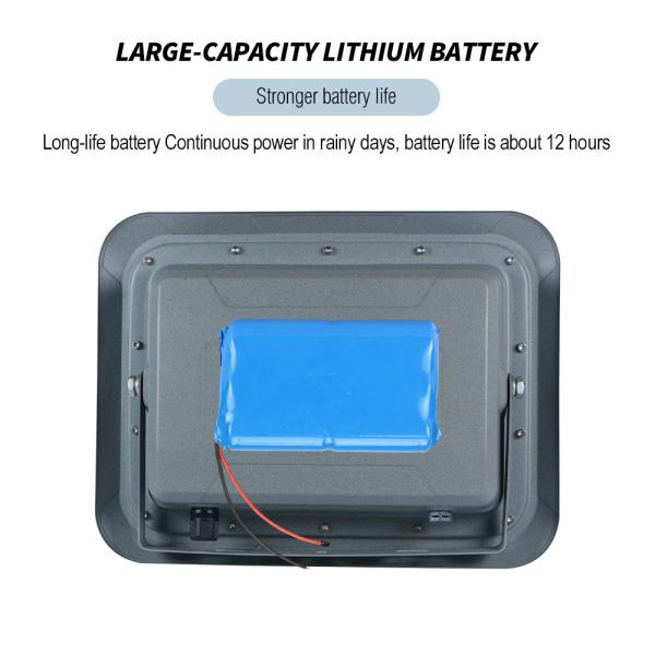 3700LM Solar Flood Lights - IP65 Waterproof, 5 Year Warranty, Custom Brightness & Size, Bulk Order Discounts