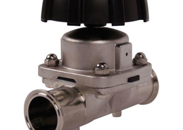U Shape 1 Inch Diaphragm Valve Stainless Steel DN 15–100 For On / Off Duties
