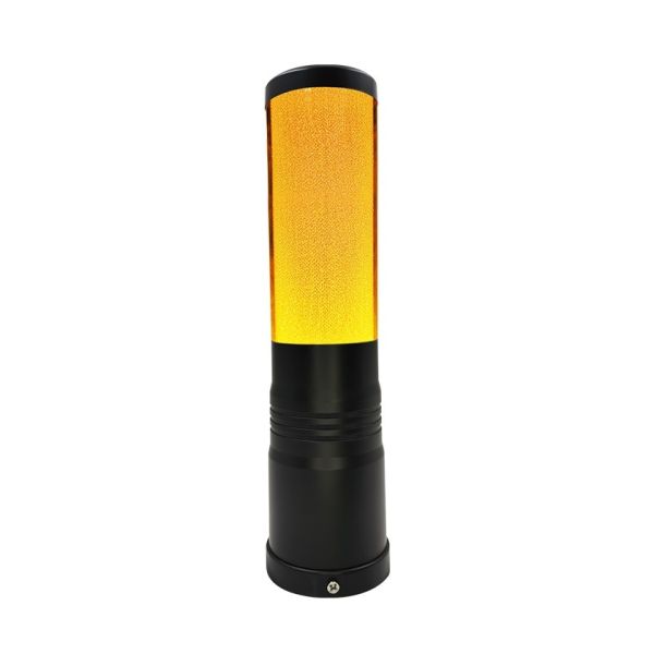 Luz de torre de señal LED de brillo amarillo, luz de advertencia de torre para máquina, 3 colores, intermitente, 12V 24V