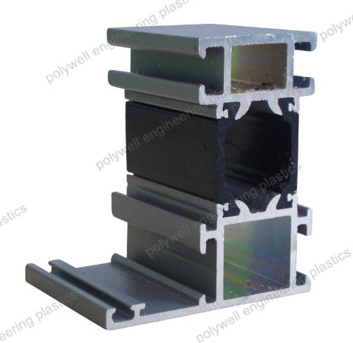 da tira térmica de nylon preta da ruptura 66 GF25 de 6m perfil de alumínio isolado para a barreira de calor Windows