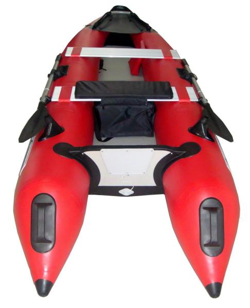 Summer Comfortable Inflatable Sea Kayak , 0.9mm PVC Inflatable Fishing Boats