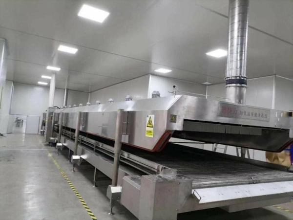 Correia transportadora refrigerador eterno da explosão do túnel da explosão de 15 quilowatts para o OEM de Takifugu Niphoble