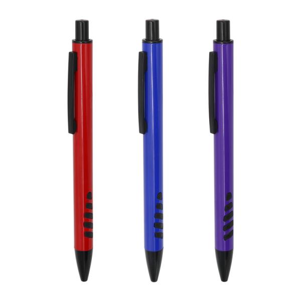 Quality Classic Press Ball Pen Gift Ballpoint Pen 1.0mm Metal Click Pen Office School Supply