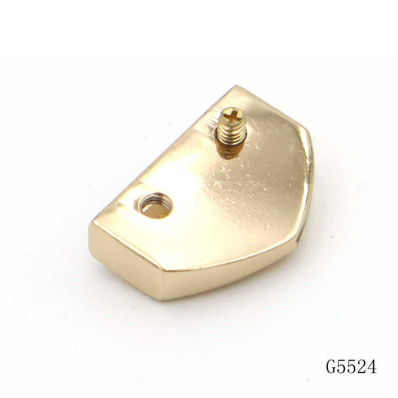 Light Gold Bag Strap End Clips 20mm Belt Tail Metal Clips with Screw