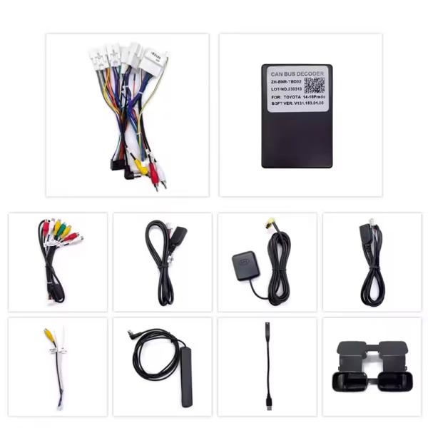 12.3 дюймовый Carplay Android13 Car DVD Player для Toyota Land Cruiser Prado 2018-2022