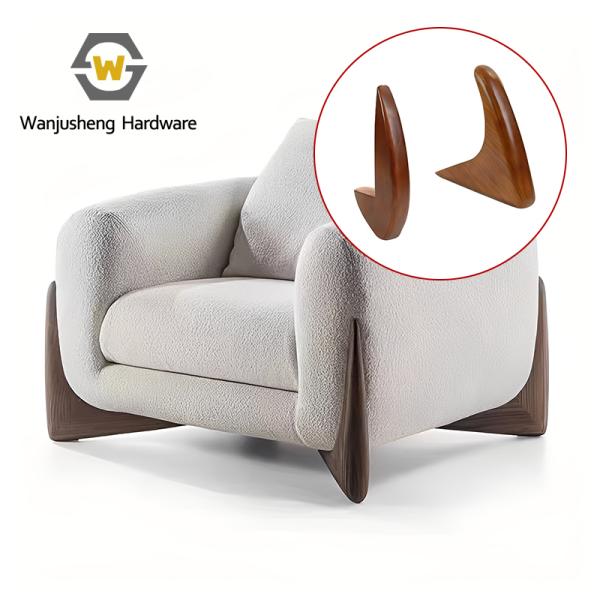 High-Quality Solid Wood Furniture Legs Sofa Legs Bed Legs Supports Luxury Wooden Furniture Feet Leisure Chair Legs