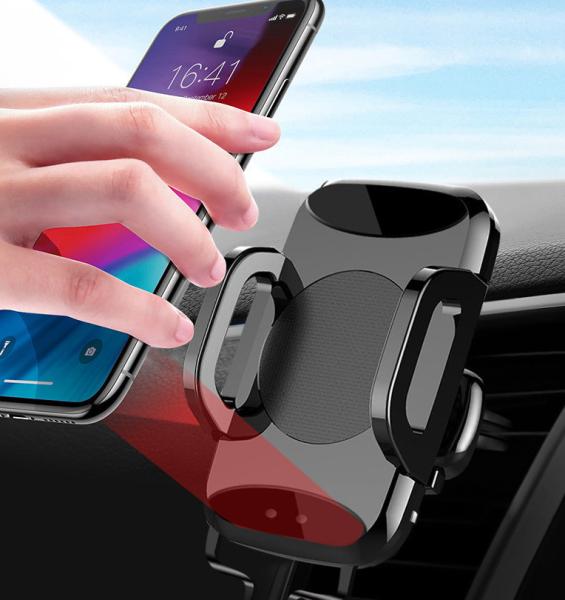 Infrared Induction Wireless Car Charger 5V 2A 105KHz CE FCC ROHS