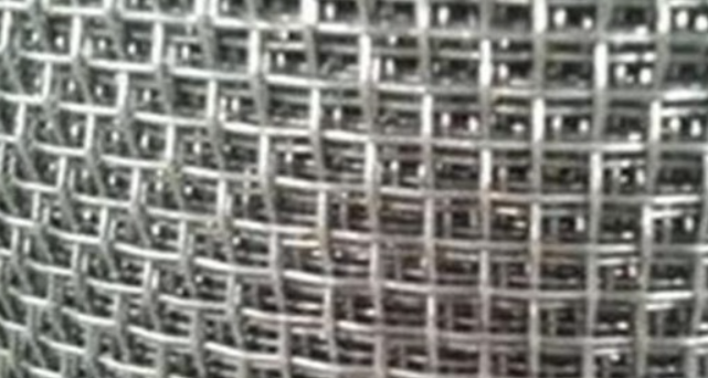 Heavy Duty Vibrating Woven Metal Mesh Screen Metal Sorting Fatigue Resistant
