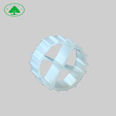 Plástico do HDPE da lagoa que flutua meios de filtro de MBBR para a filtragem biológica da aeração