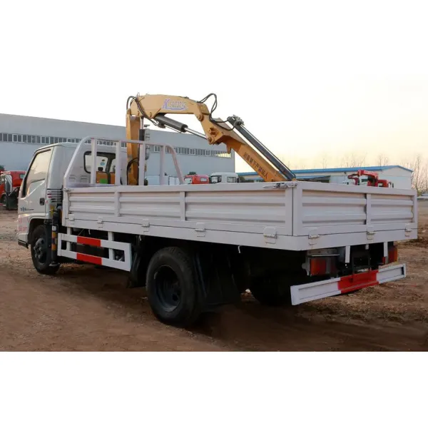 Jmc/JAC 2ton 3tons Mini Truck Crane With Knuckle Folding Arm Crane