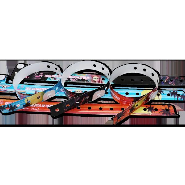 Waterproof Custom Vinyl Wristbands