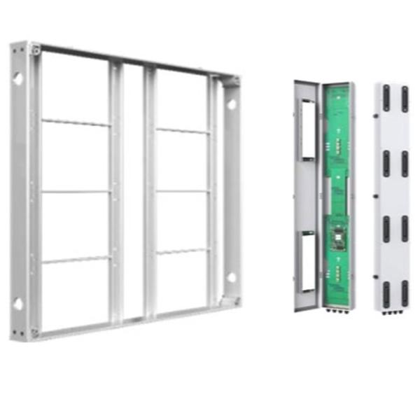 P3.9 Pantalla LED fija al aire libre 29 kg/sqm peso 6000nits Servicio frontal IP65