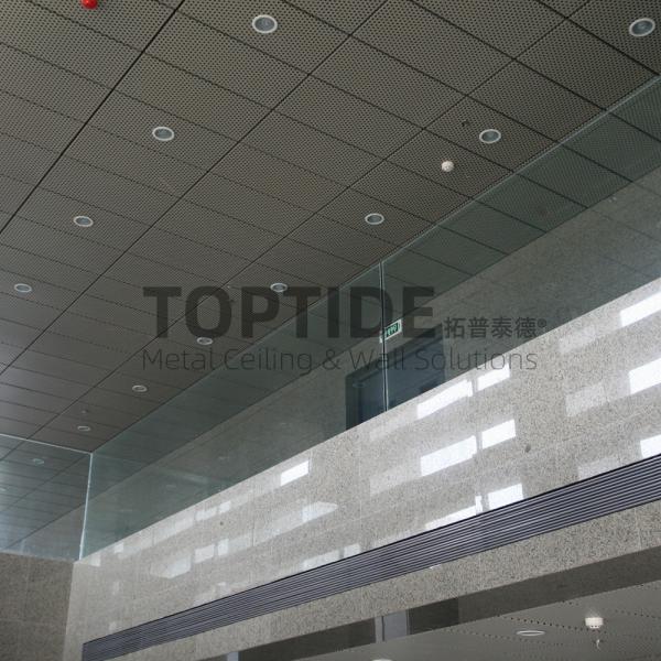 0.6mm Thick Decorative Square Plate Interior Waterproof Plank Ceiling Tile Cross Tee