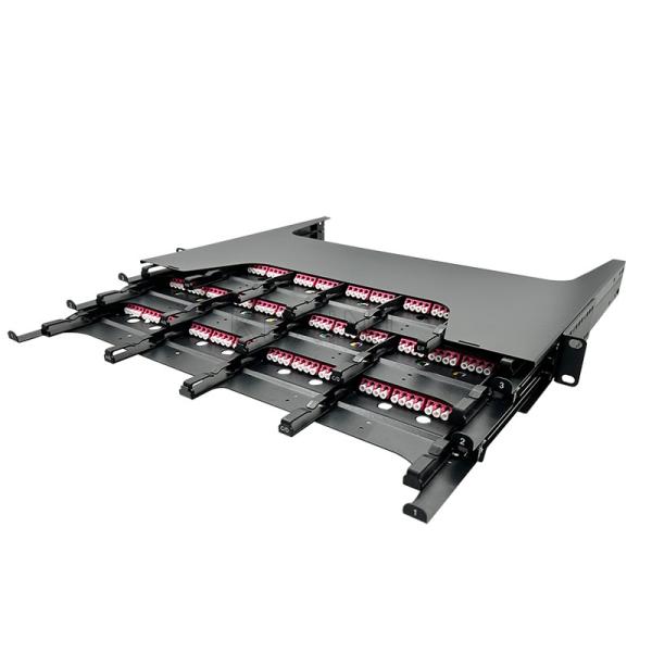 High Density 144 Core ODF Ethernet Wall Patch Panel With Optical Cassette