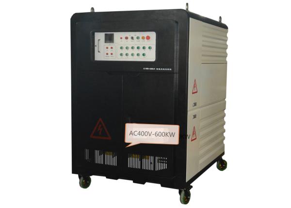 Black / Grey Variable Resistive Load Bank To Reduce Wet Stacking Problems