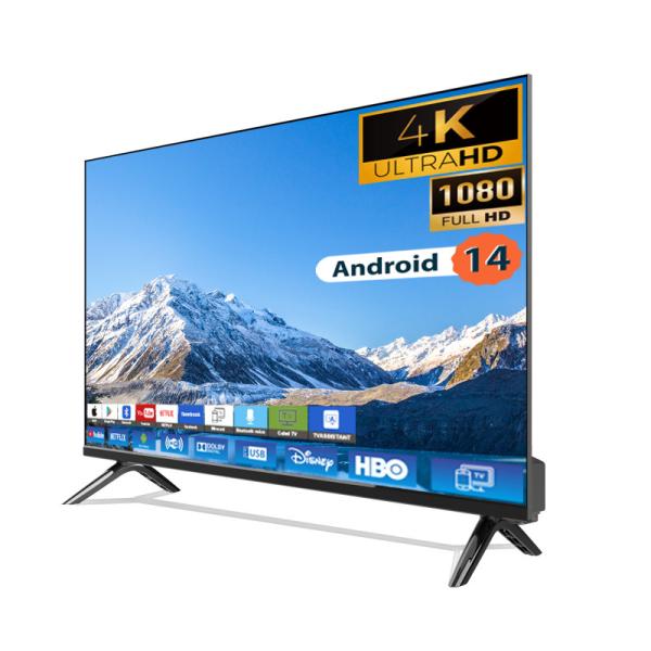 Frameless 32 55 Inch Led Tv Screen Television TV 65 Inch 4K Smart TV Android 75 Inch Smart Television Panel