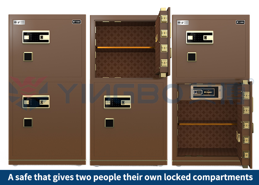Furniture Concealed Design Home Safe Box Biometric Fingerprint Access Heavy Duty Steel Safe