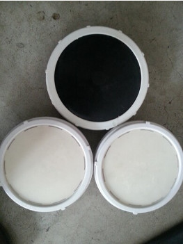 EPDM Fine Bubble Disc Diffuser With 2mm Membrane Thickness 3500 - 8000 Holes
