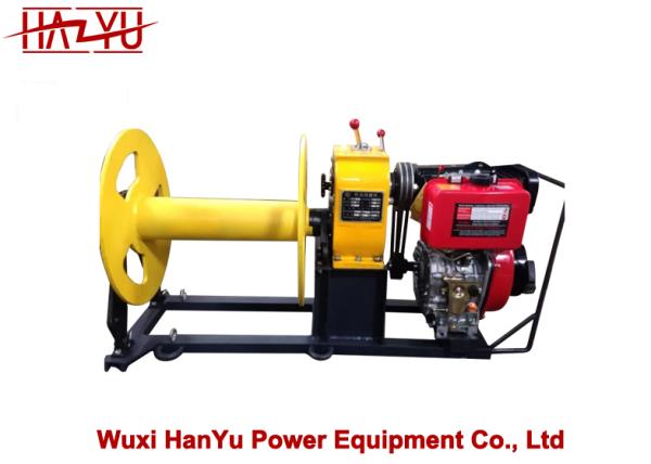 Transmission Line Stringing Equipment BJJM5C Wire Rope Pulling Winch