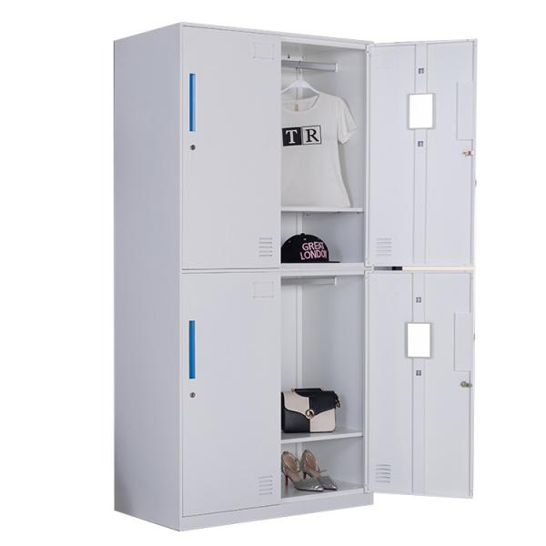 Powder Coating Metal Steel Locker 6 Door or 4 Door Office Furniture