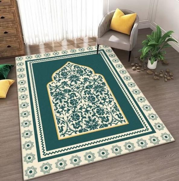 Vintage Travel Worship Rug Soft Arab Middle Eastern Worship Rug
