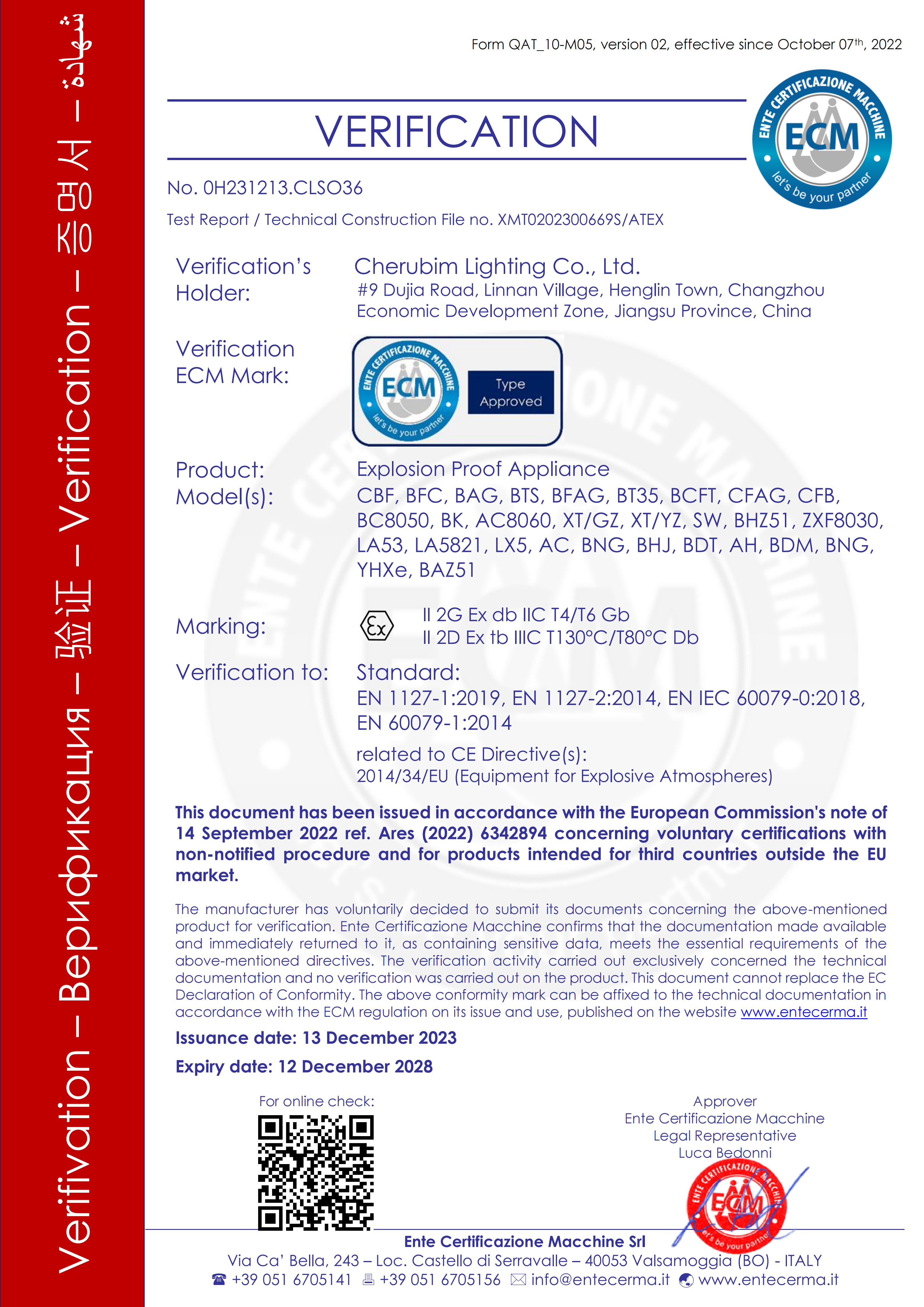 Ningbo VivaTrade Technology Co., Ltd. Certifications