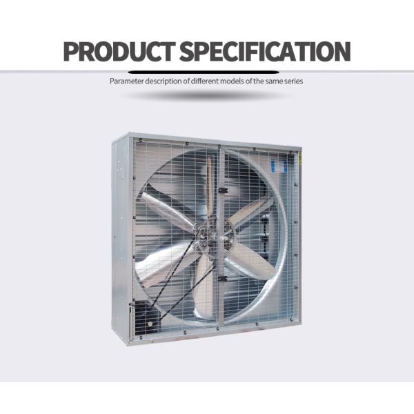Portable industrial exhaust fan Wall Mounted Heavy Duty high volume air intake exhaust fan system industrial extract fan