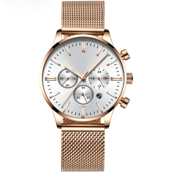 VD35 Chronograph 42mm Quartz Stainless Steel Watches RHOS