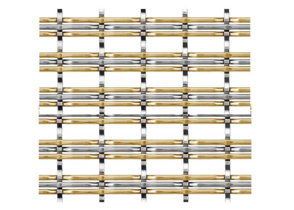 Pre- Crimped Decorative Wire Mesh For Cabinets
